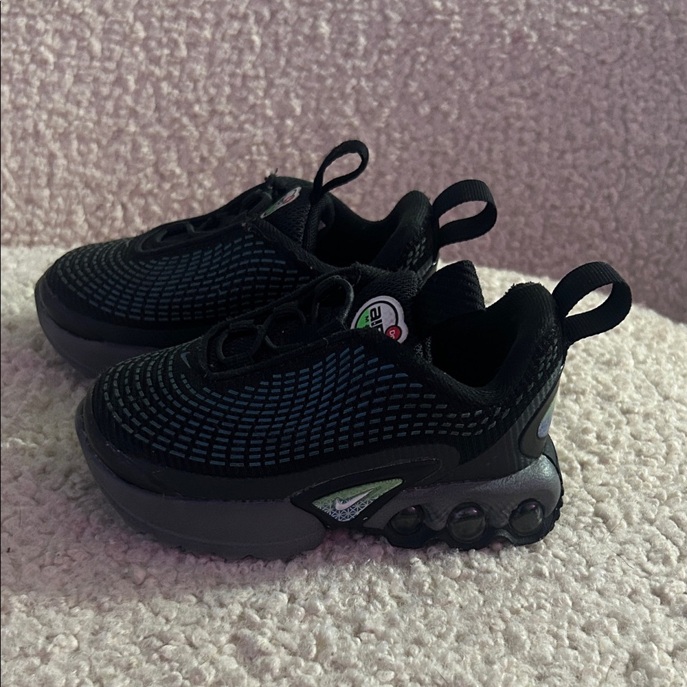 Kids Black and Gray Shoes